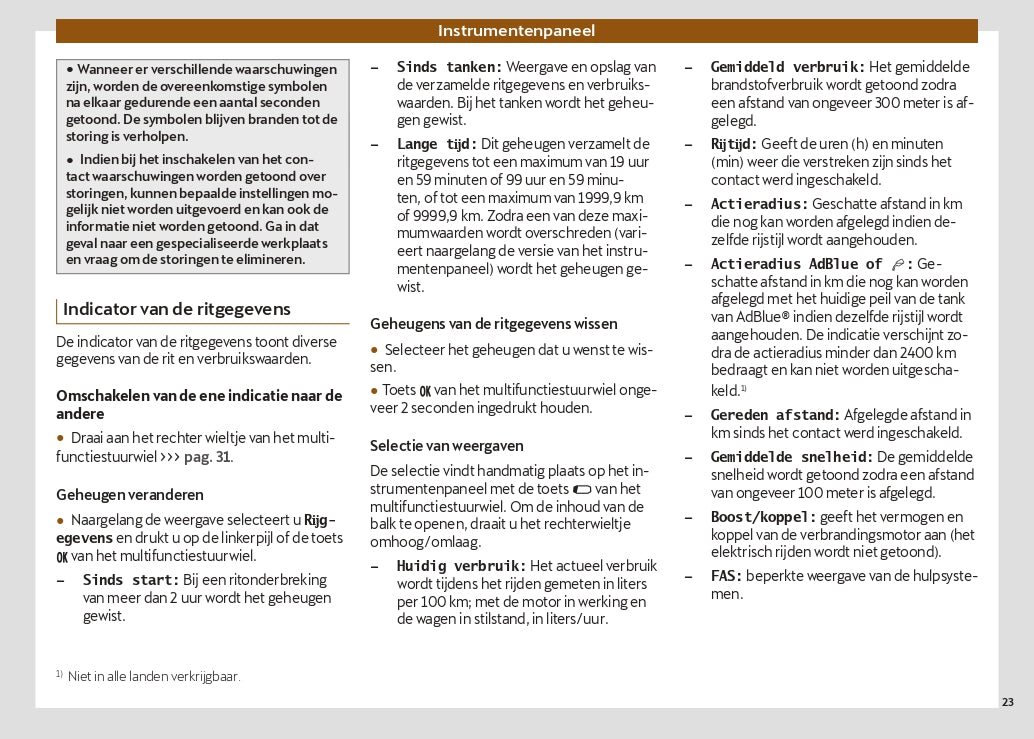 2024 Cupra Formentor Owner's Manual | Dutch