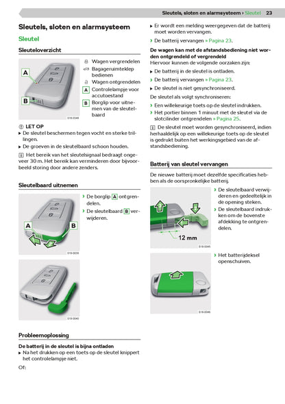 2021 Skoda Superb iV Owner's Manual | Dutch