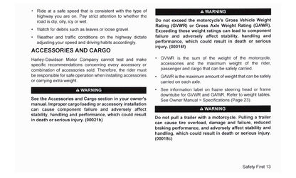 2017 Harley-Davidson FLHTKSE Gebruikershandleiding | Engels