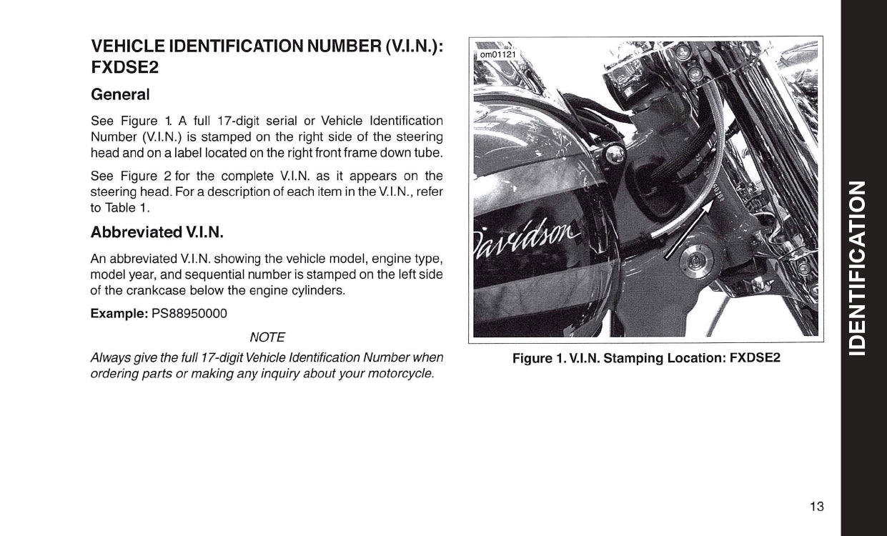 2008 Harley-Davidson FXDSE2 Owner's Manual | English