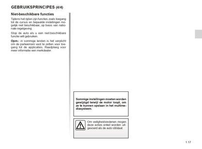 Renault OpenR Link User's Manual | Dutch