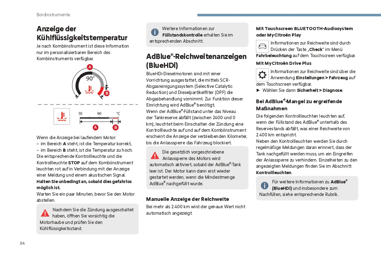 2024 Citroën C4/ë-C4 C4 X/ë-C4 X Manuel du propriétaire | Allemand