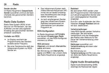 2020-2023 Opel Mokka / Mokka-e Infotainment Manual | German