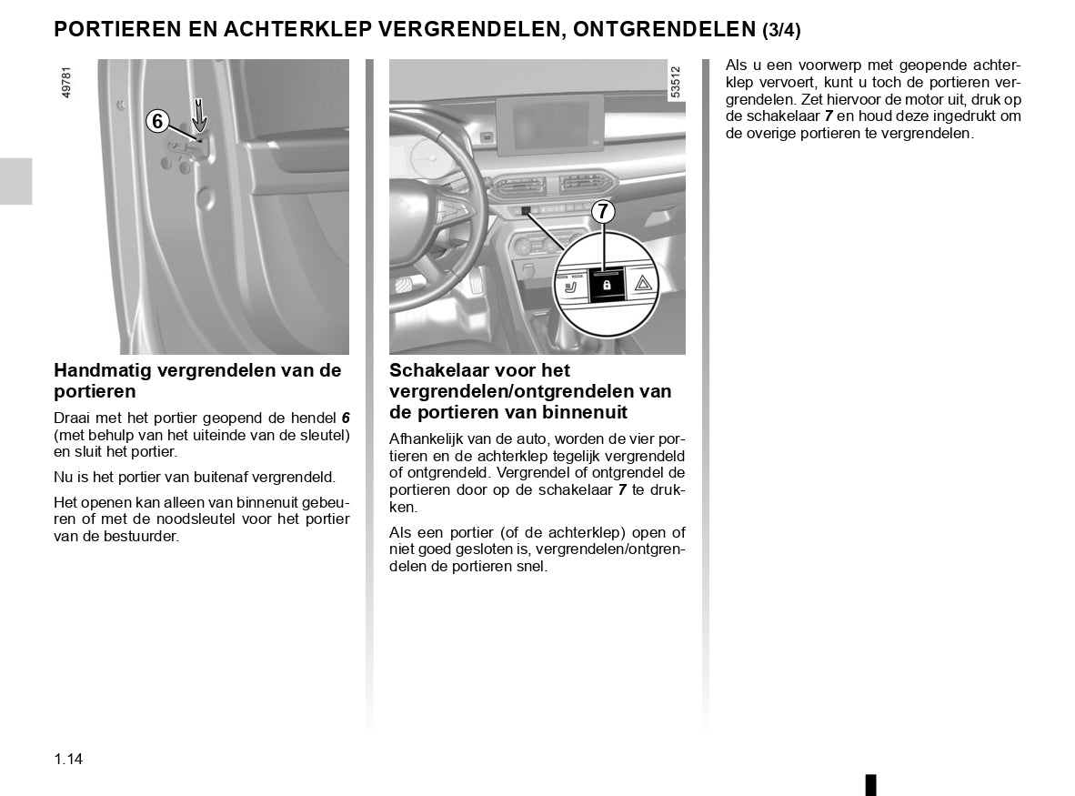 2020-2022 Dacia Sandero/Sandero Stepway Gebruikershandleiding | Nederlands