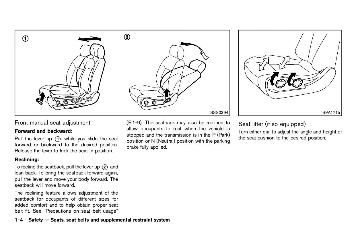 2012 Nissan 370Z Owner's Manual | English