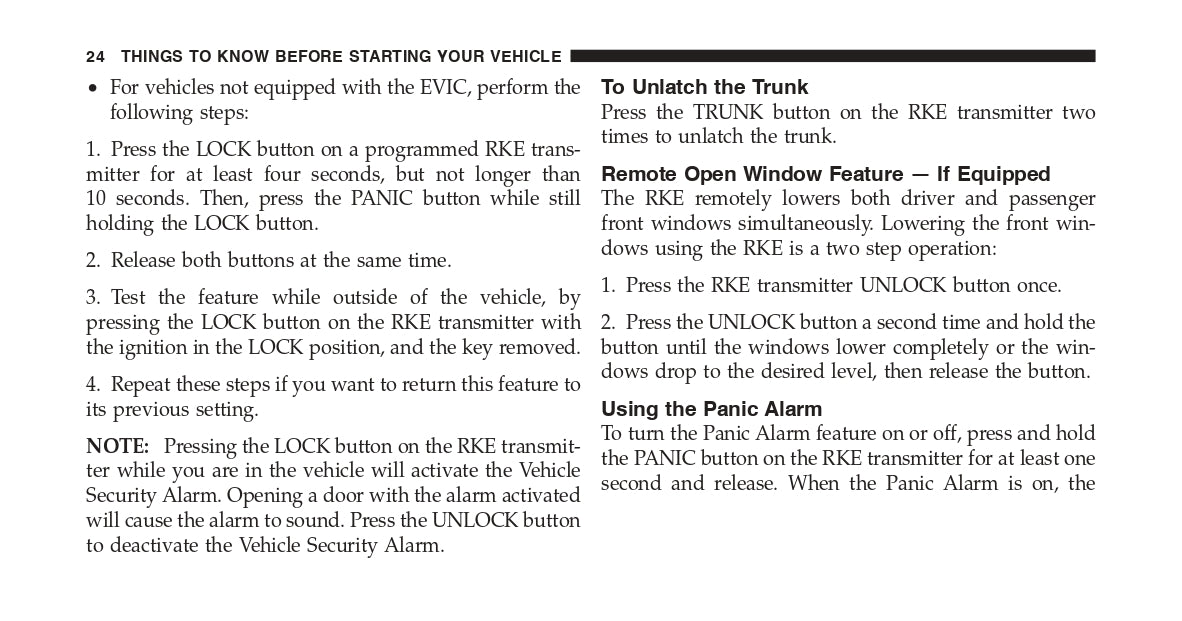 2010 Chrysler Sebring Owner's Manual | English