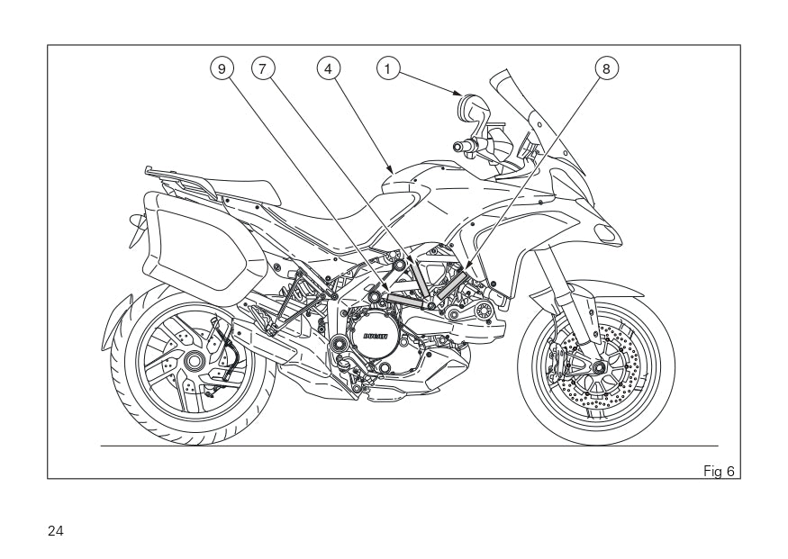 2014 Ducati Multistrada 1200S Touring Owner's Manual