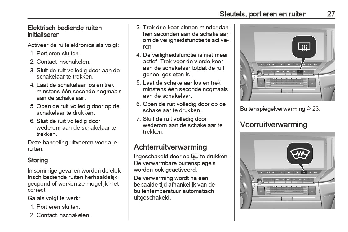 2023-2024 Opel Astra Owner's Manual | Dutch