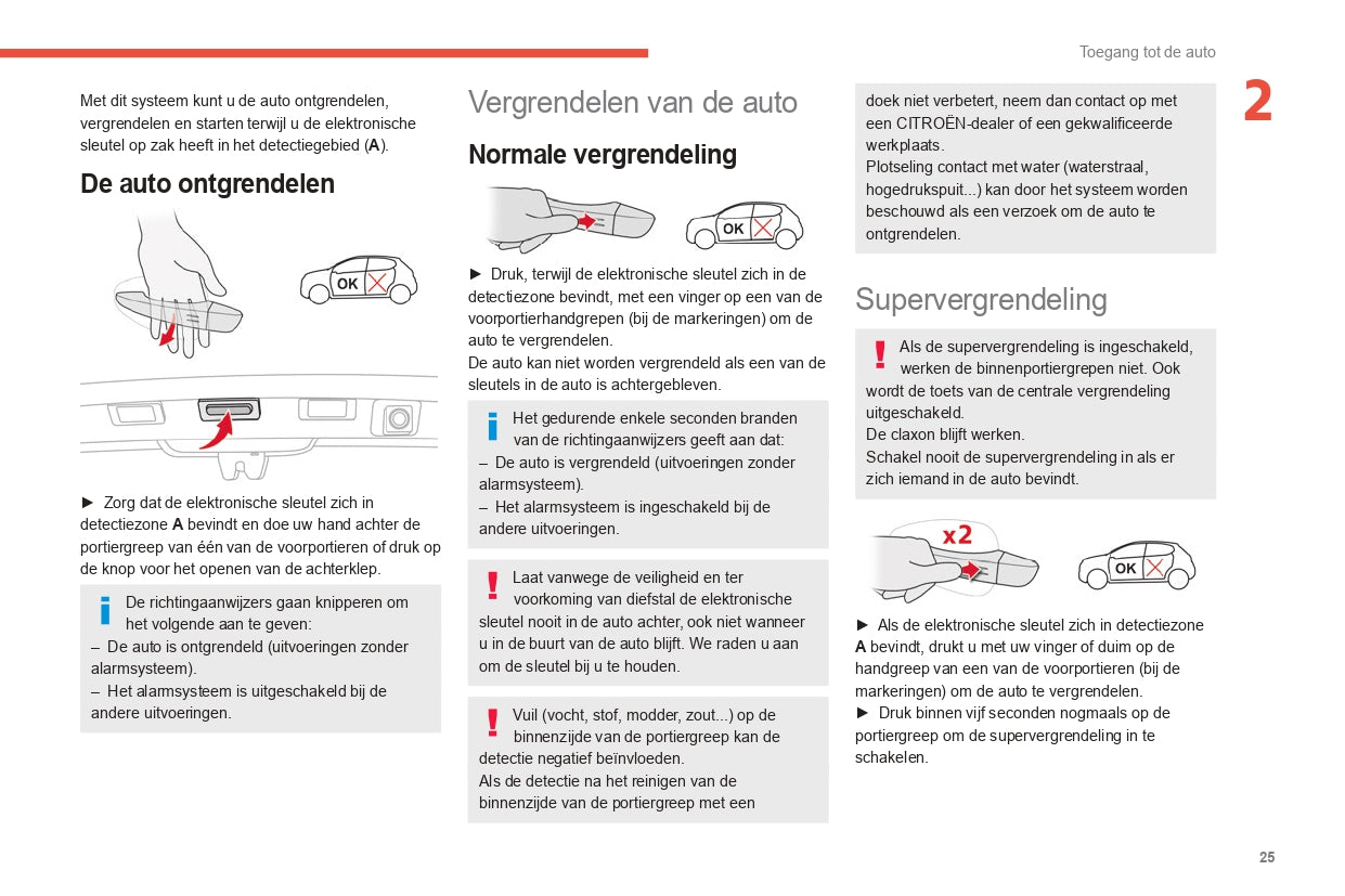 2022-2024 Citroën C3 Manuel du propriétaire | Néerlandais