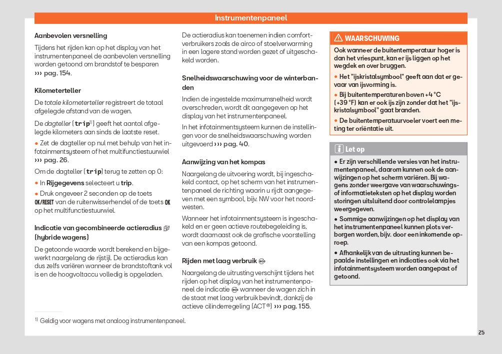 2024 Seat Leon Owner's Manual | Dutch