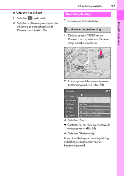 2020-2023 Lexus UX 300e Infotainment Manual | Dutch