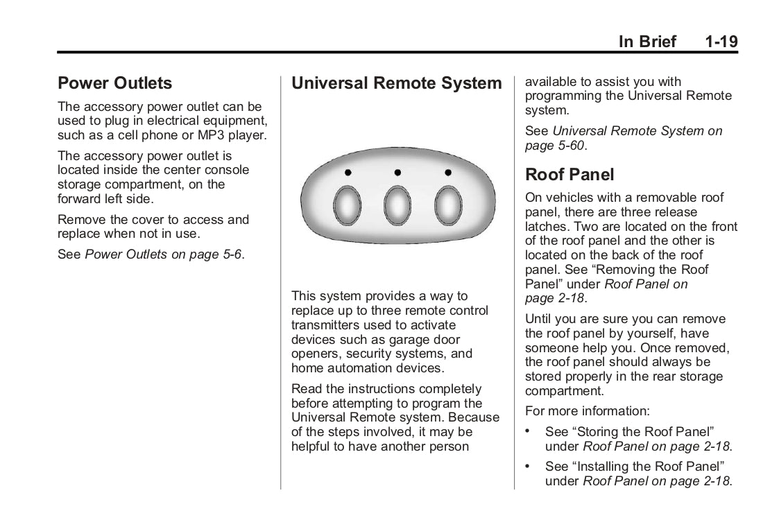 2013 Chevrolet Corvette Owner's Manual | English