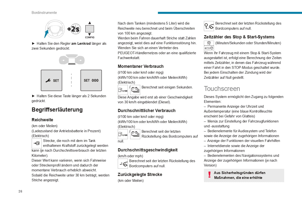 2022-2024 Peugeot Expert/Traveller/e-Expert/e-Traveller Owner's Manual | German