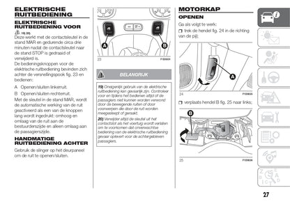 2016 Fiat Panda Gebruikershandleiding | Nederlands