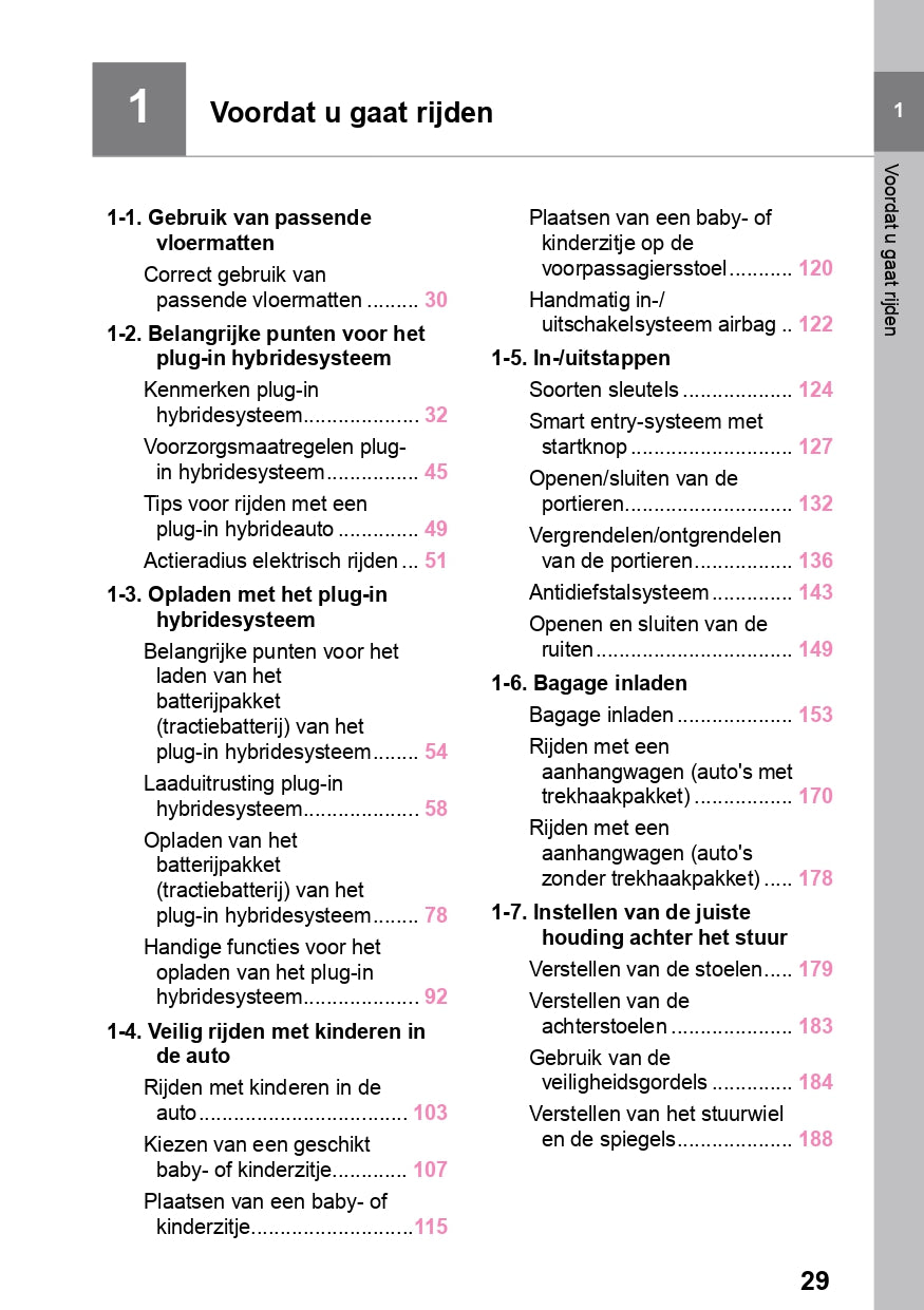 2023-2024 Lexus NX 450h Plus Owner's Manual | Dutch