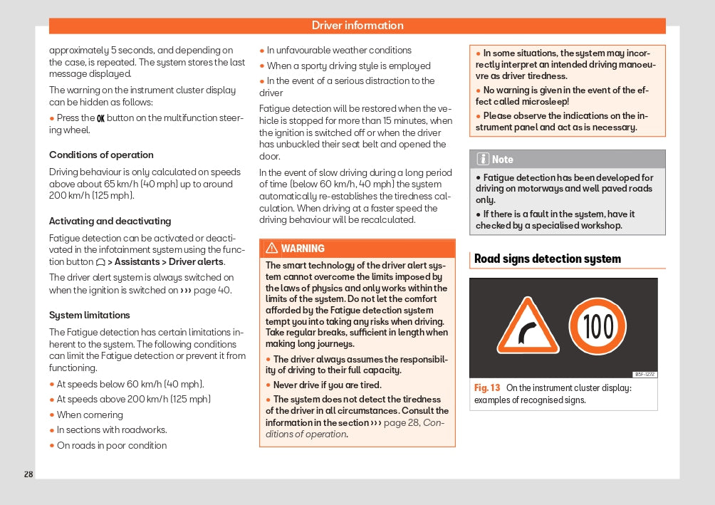 2023 Seat Leon Owner's Manual | English