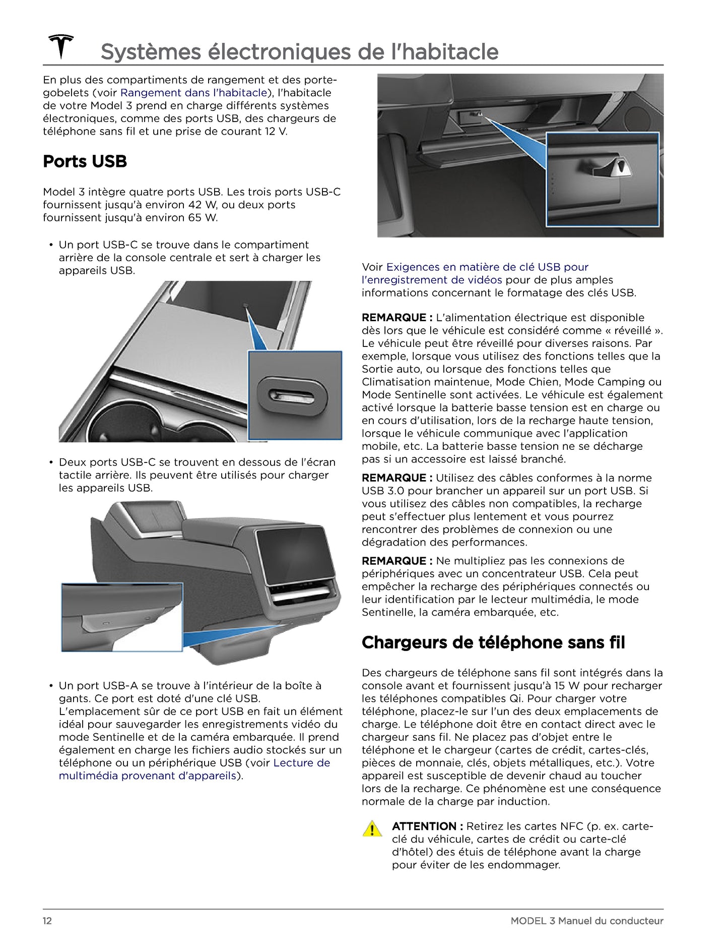 2023-2024 Tesla Model 3 Gebruikershandleiding | Frans