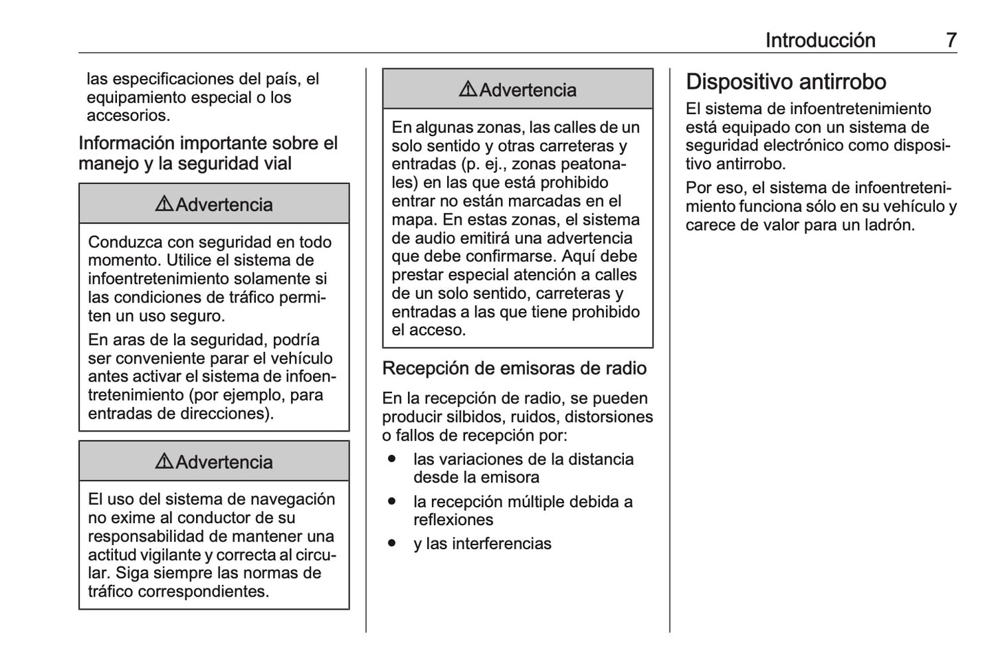 Opel Insignia Manual de infoentretenimiento 2017 - 2020