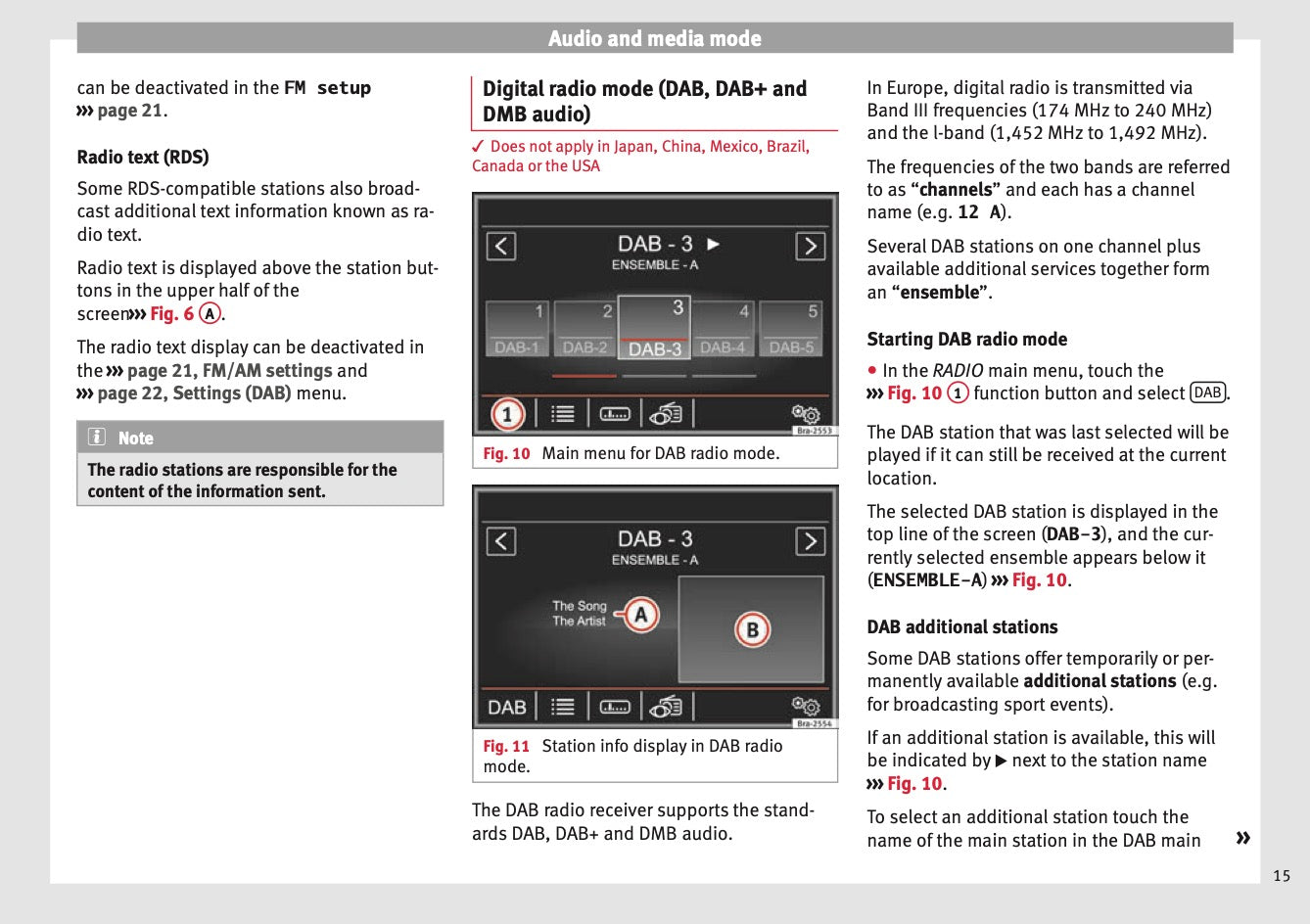 Seat Media System Plus / Navi System Owner's Manual