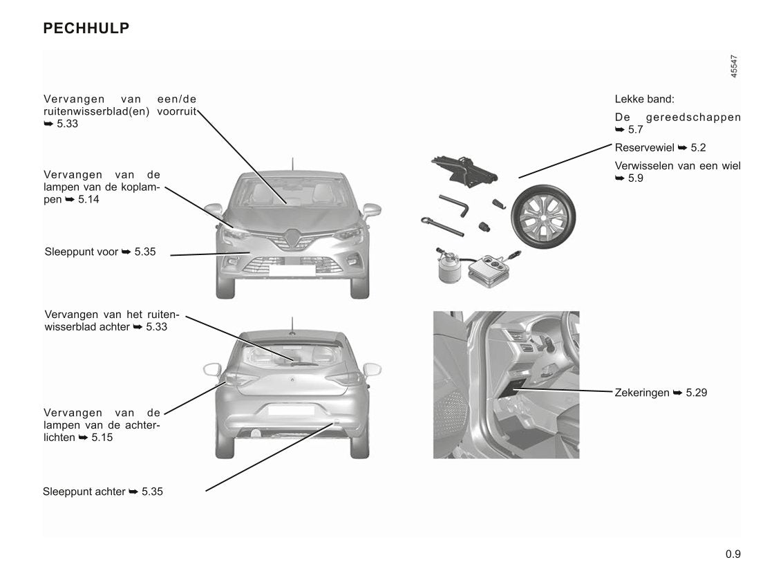 2021-2023 Renault Clio Owner's Manual | Dutch