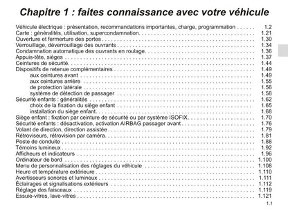 2022-2023 Renault Mégane Gebruikershandleiding | Frans