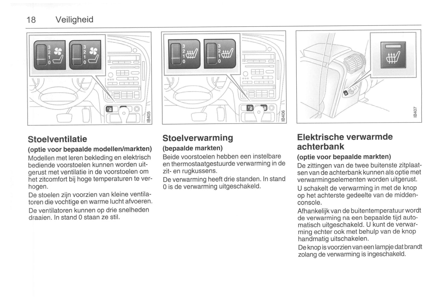 2001-2005 Saab 9-5 Owner's Manual | Dutch