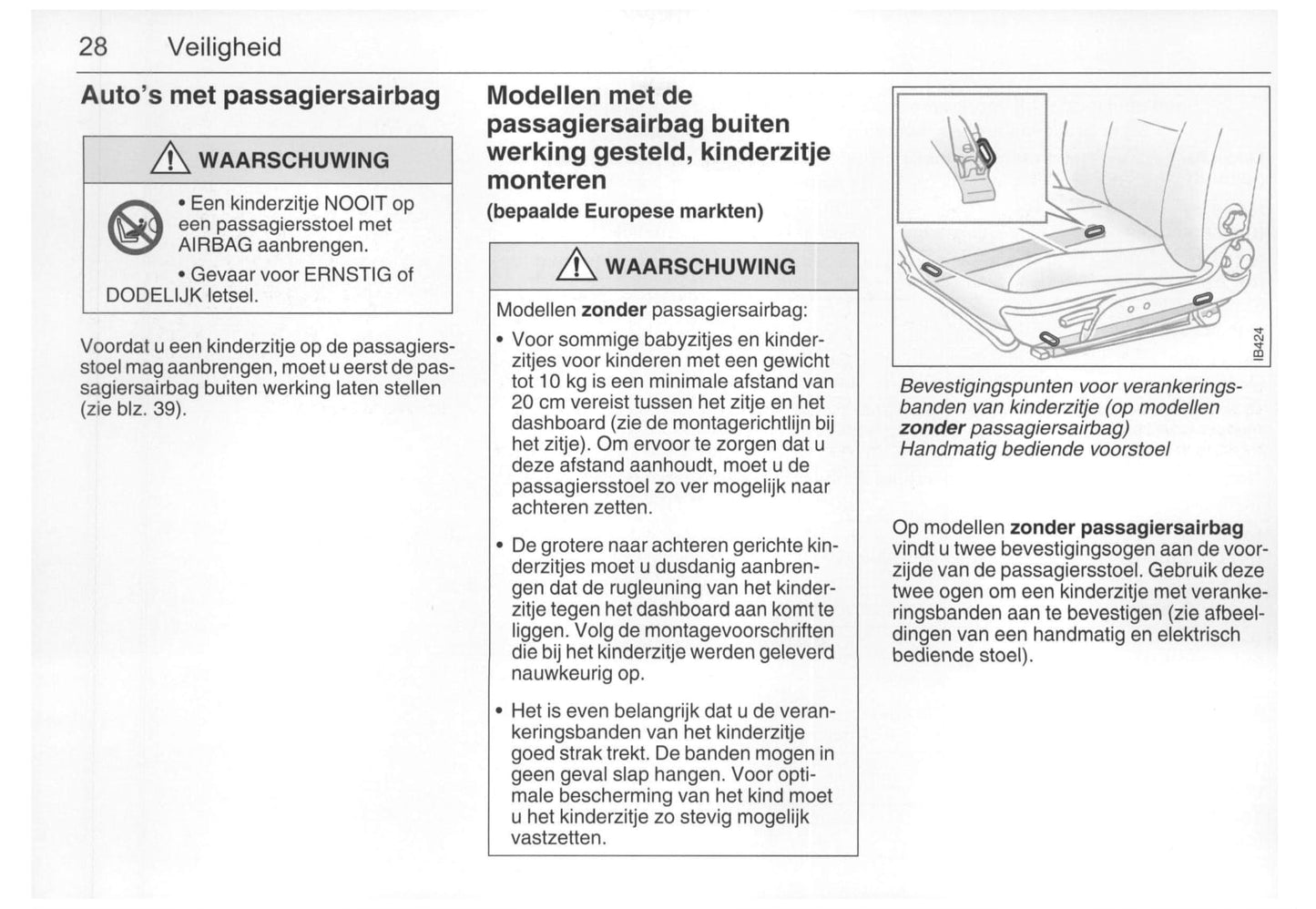 2001-2005 Saab 9-5 Gebruikershandleiding | Nederlands