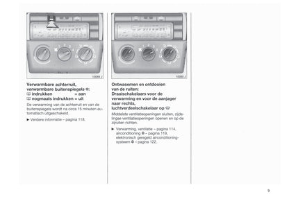 1999-2002 Opel Vectra Gebruikershandleiding | Nederlands