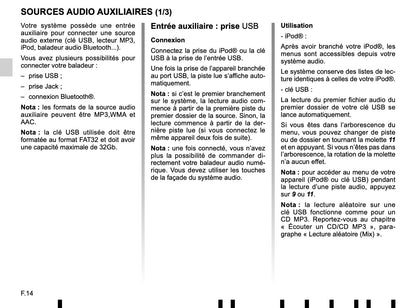 Renault Radio Classic de Instrucciones 2016