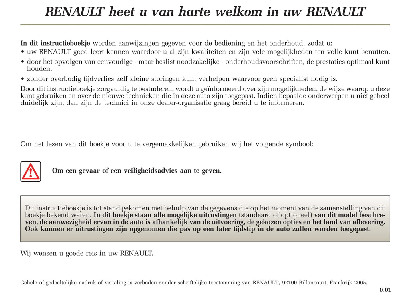 2004-2009 Renault Clio Manuel du propriétaire | Néerlandais