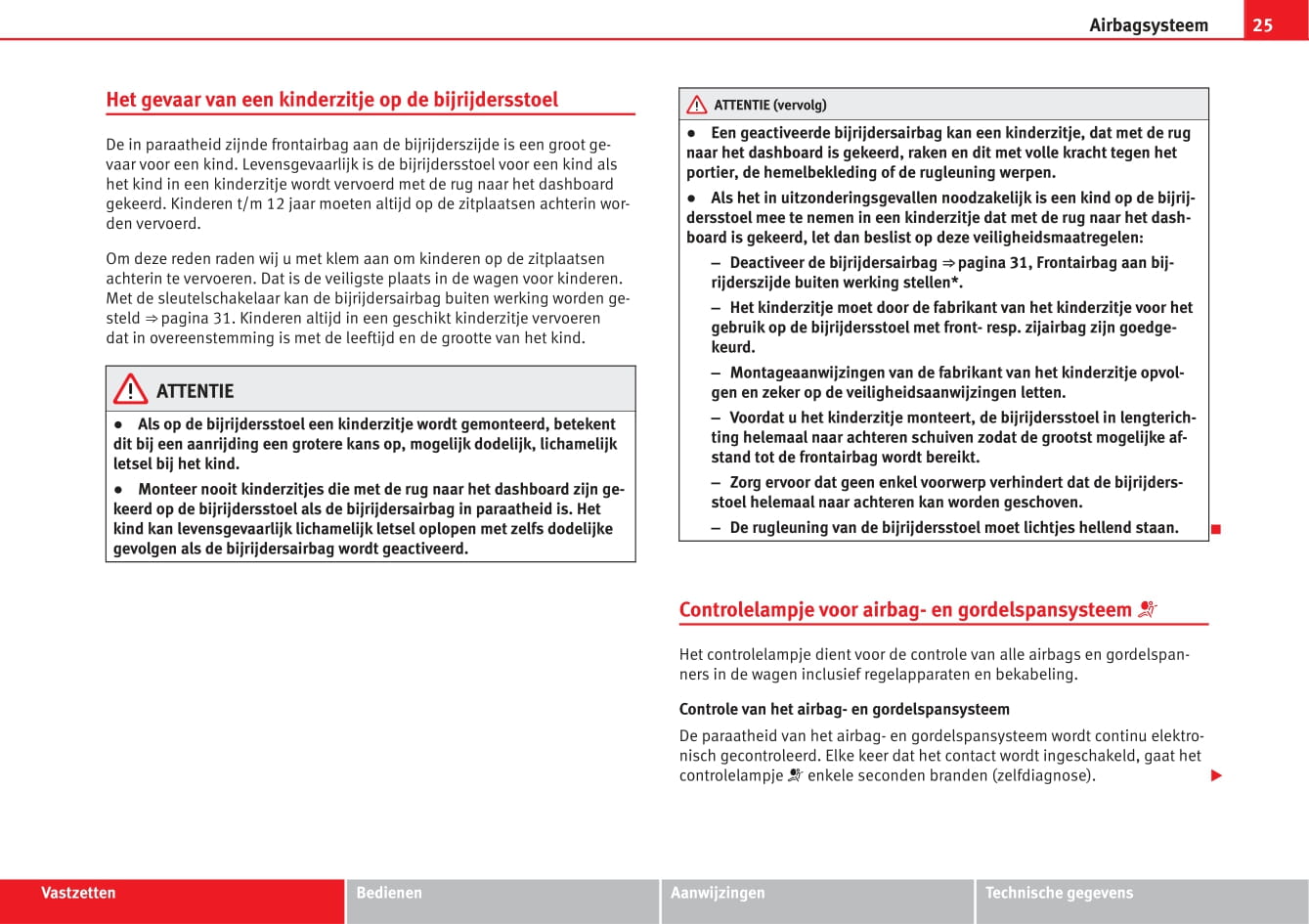 2012-2015 Seat Ibiza Owner's Manual | Dutch