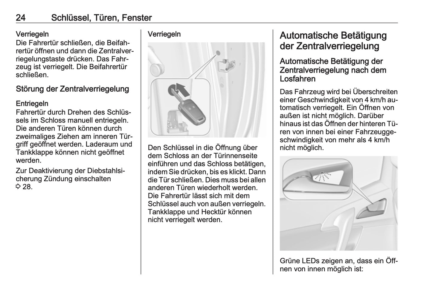 2016-2017 Opel Meriva Owner's Manual | German