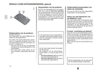 2013-2014 Renault Mégane Coupé Cabriolet Gebruikershandleiding | Nederlands