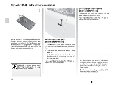 2010-2013 Renault Mégane Manuel du propriétaire | Néerlandais