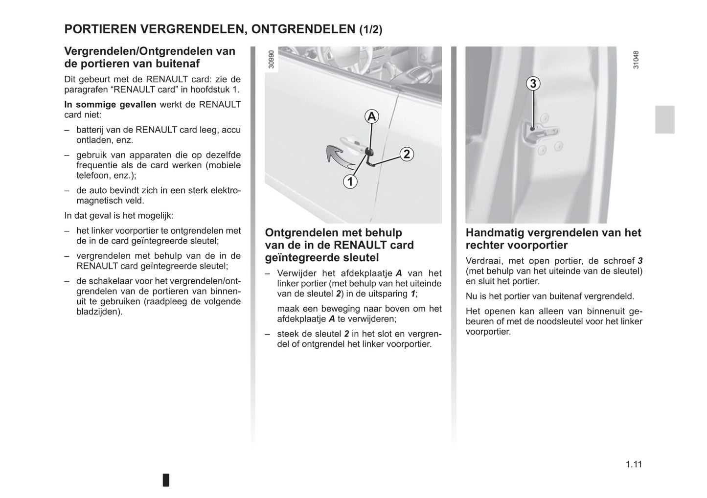 2013-2014 Renault Mégane Coupé Cabriolet Gebruikershandleiding | Nederlands