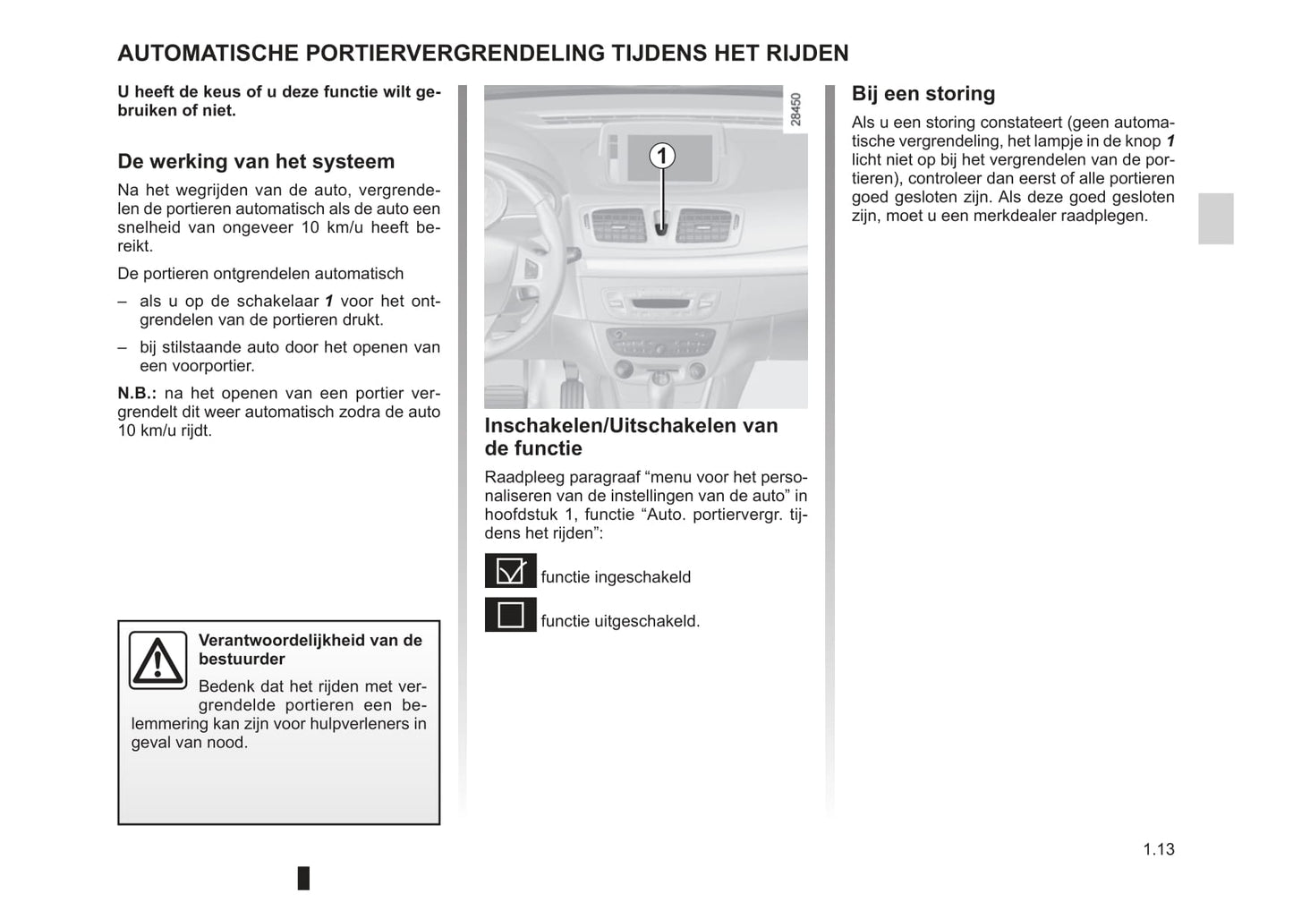 2013-2014 Renault Mégane Coupé Cabriolet/Mégane CC Owner's Manual | Dutch