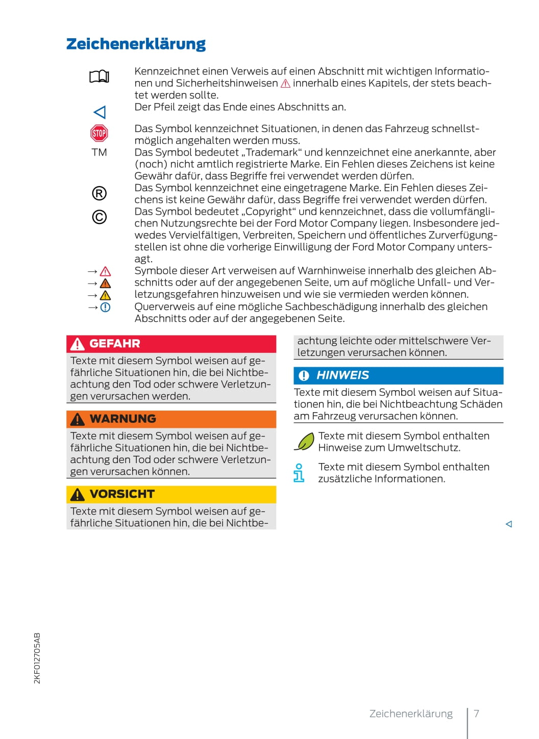 2022 Ford Tourneo Connect Owner's Manual | German