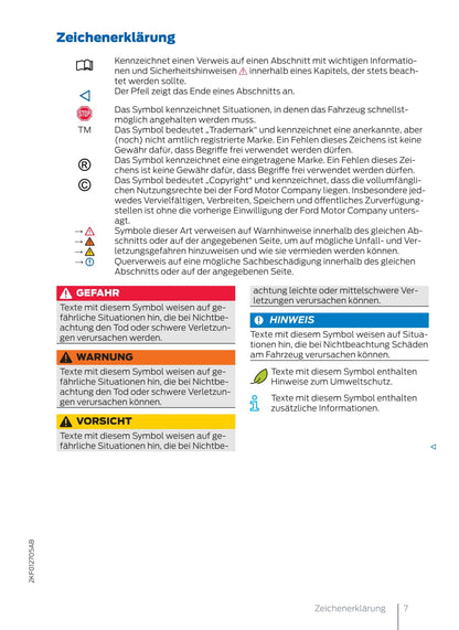 2022 Ford Tourneo Connect Owner's Manual | German