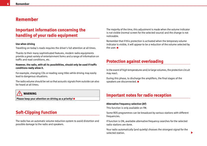 Seat Radio Car Stereo Mp3 Owners Manual