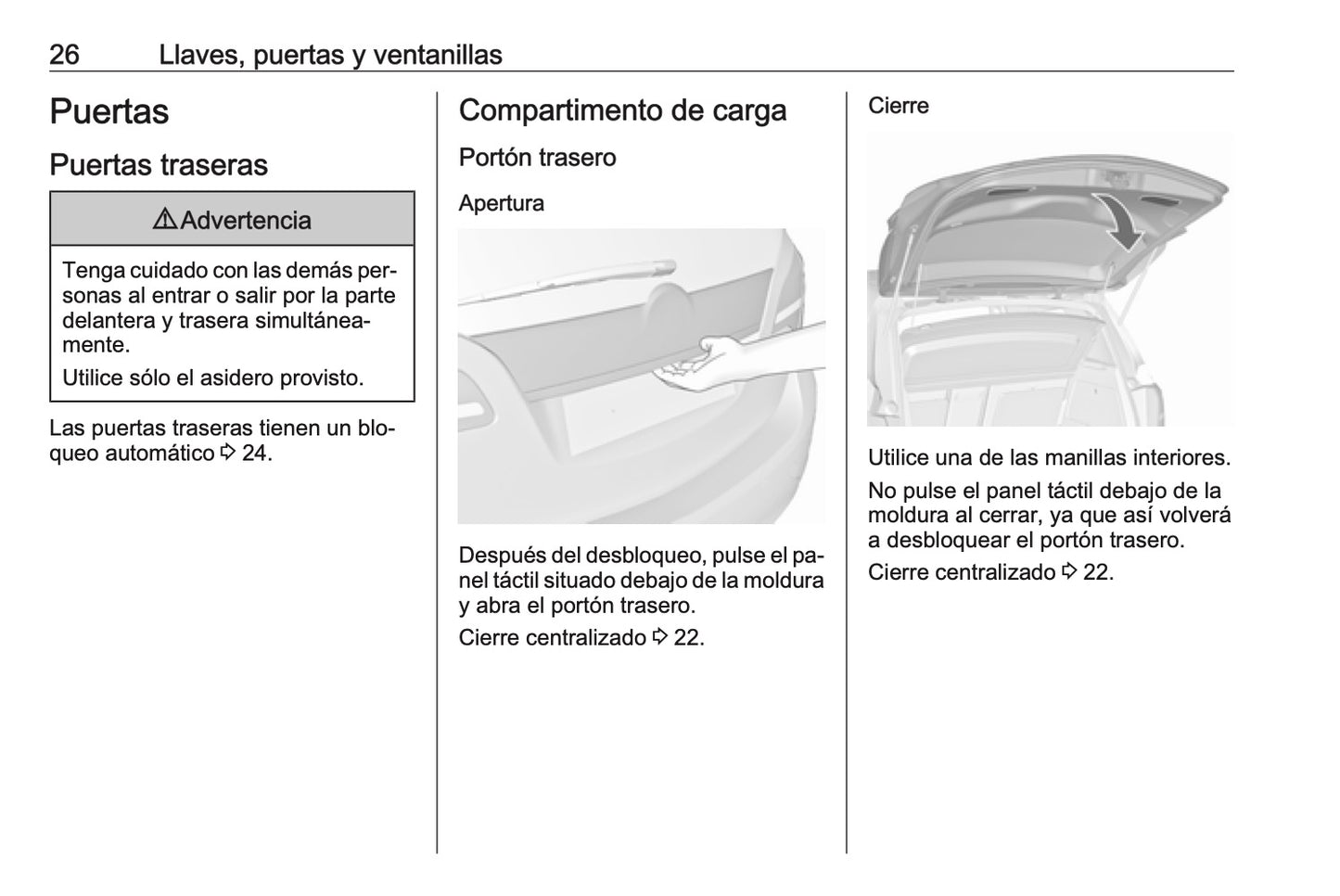 2016-2017 Opel Meriva Gebruikershandleiding | Spaans