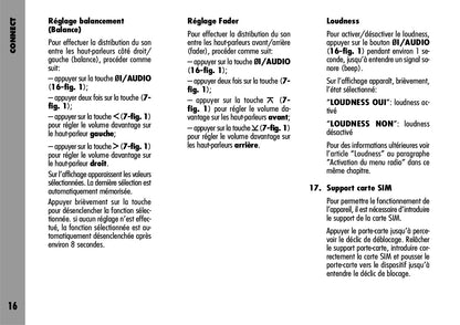 Alfa Romeo Connect-Navigateur-Connect Nav  Guide d'utilisation 2004 - 2007