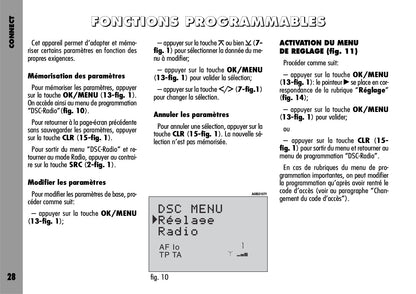 Alfa Romeo Connect-Navigateur-Connect Nav  Guide d'utilisation 2004 - 2007