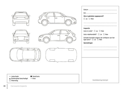 Onderhoudsboekje voor Renault Modus 2004 - 2012