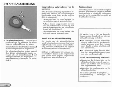 1998-1999 Renault Mégane Coupé Gebruikershandleiding | Nederlands