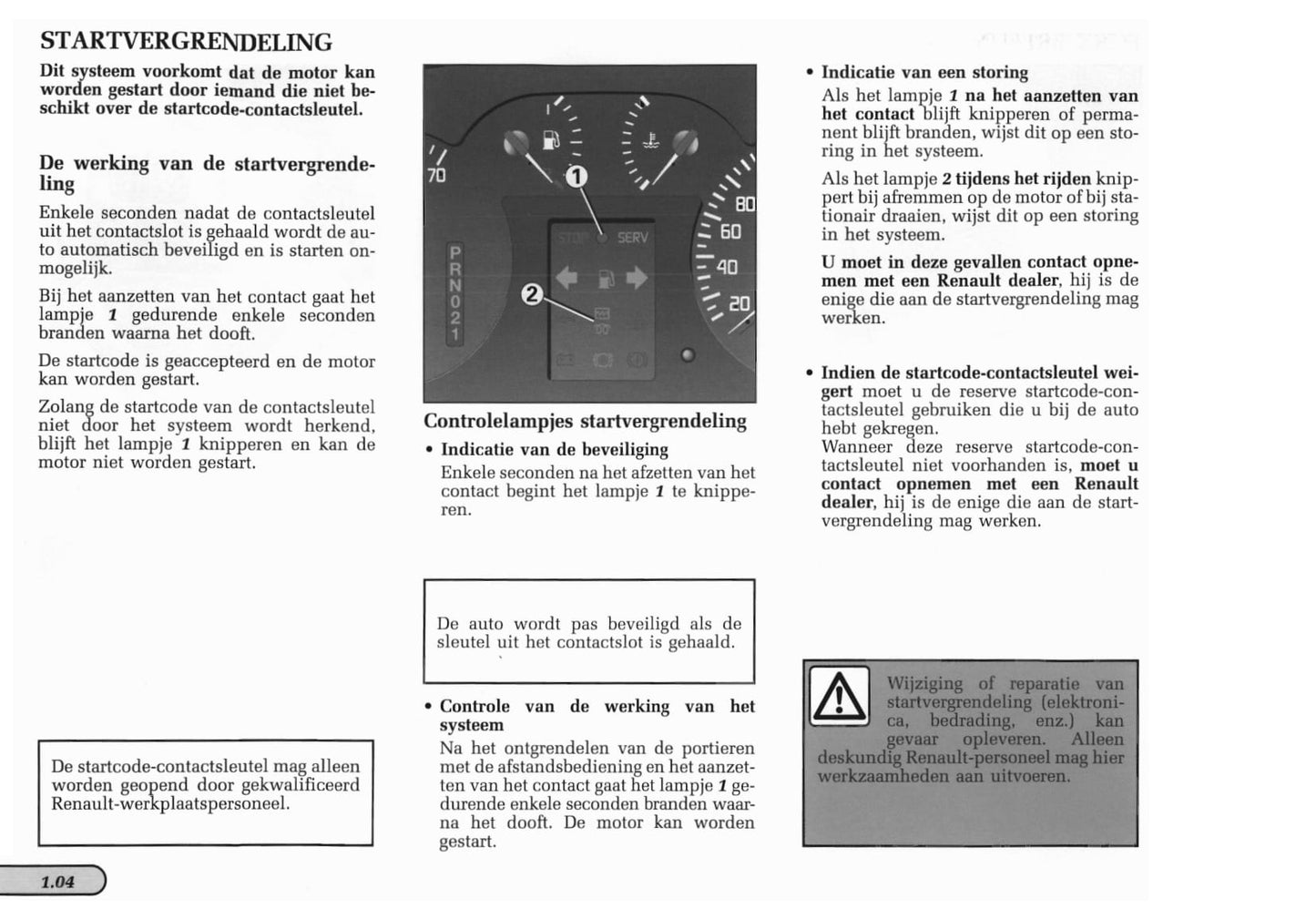 1998-1999 Renault Mégane Coupé Gebruikershandleiding | Nederlands