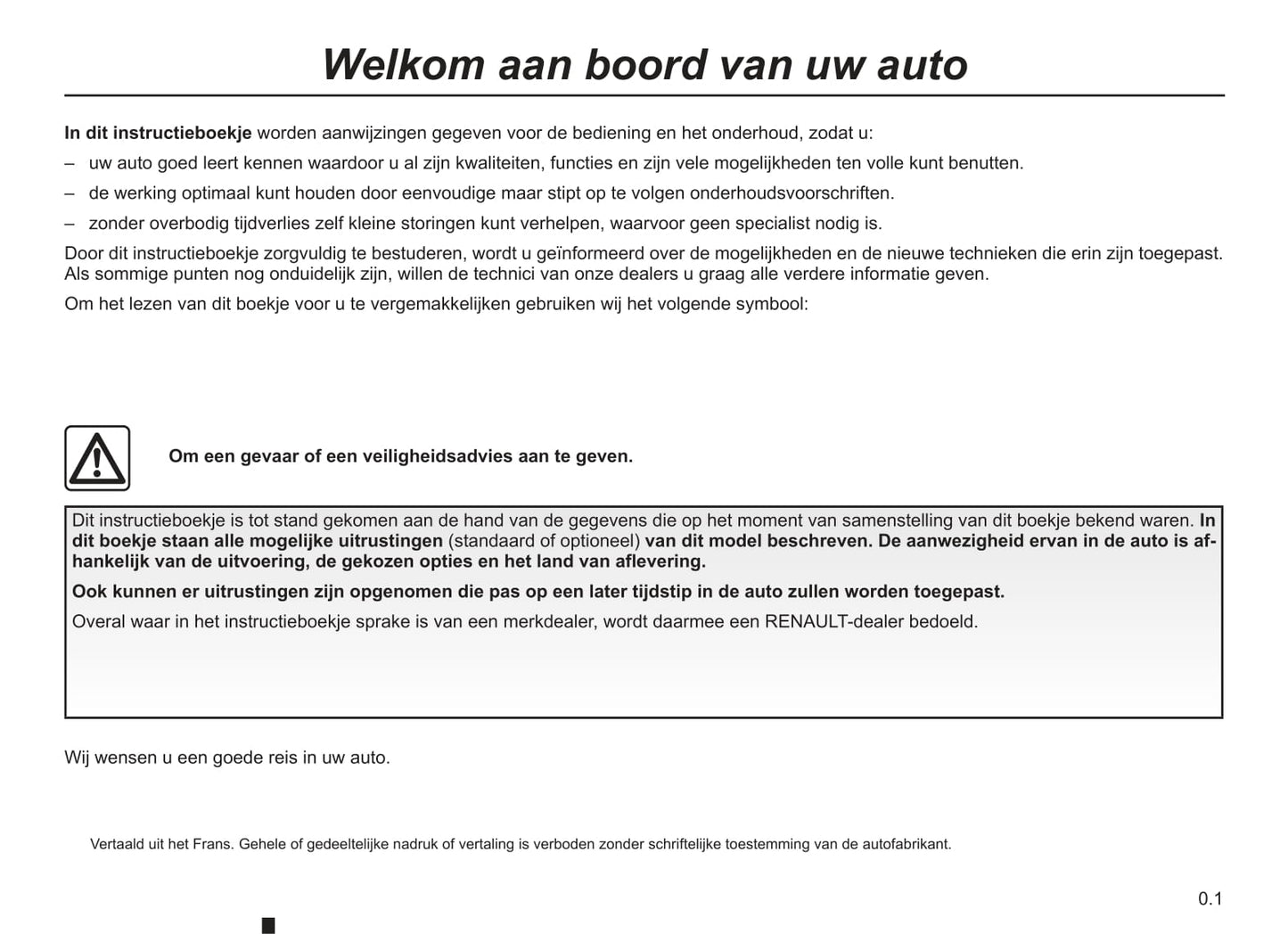 2003-2004 Renault Kangoo Gebruikershandleiding | Nederlands