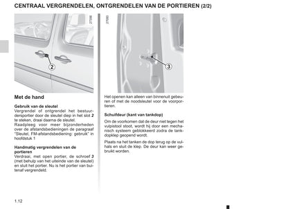 2003-2004 Renault Kangoo Gebruikershandleiding | Nederlands