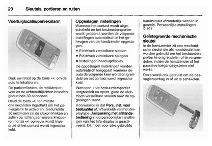 2010-2012 Saab 9-5 Gebruikershandleiding | Nederlands