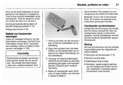 2010-2012 Saab 9-5 Owner's Manual | Dutch