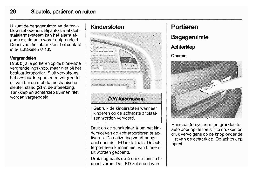 2010-2012 Saab 9-5 Manuel du propriétaire | Néerlandais